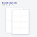 Expedičný balík – 1000 × A6 + 100 × A7