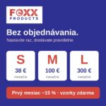 Predplatné etikiet Foxx – balíky S, M a L